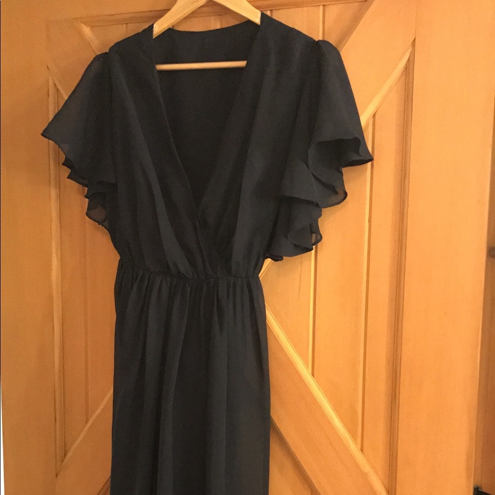 Mumu brand bridesmaid dress!